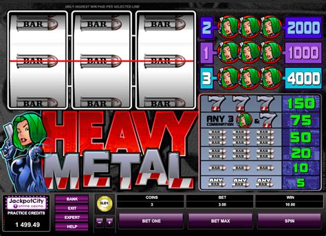 heavy metal slot